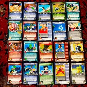 Vintage Dragon Ball Z playing cards. B